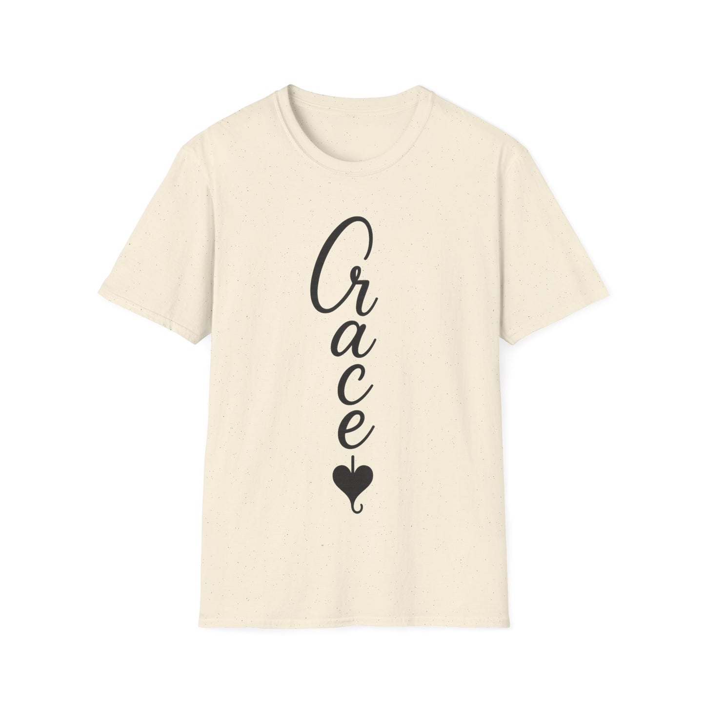 Grace Vertical Script Unisex Tee