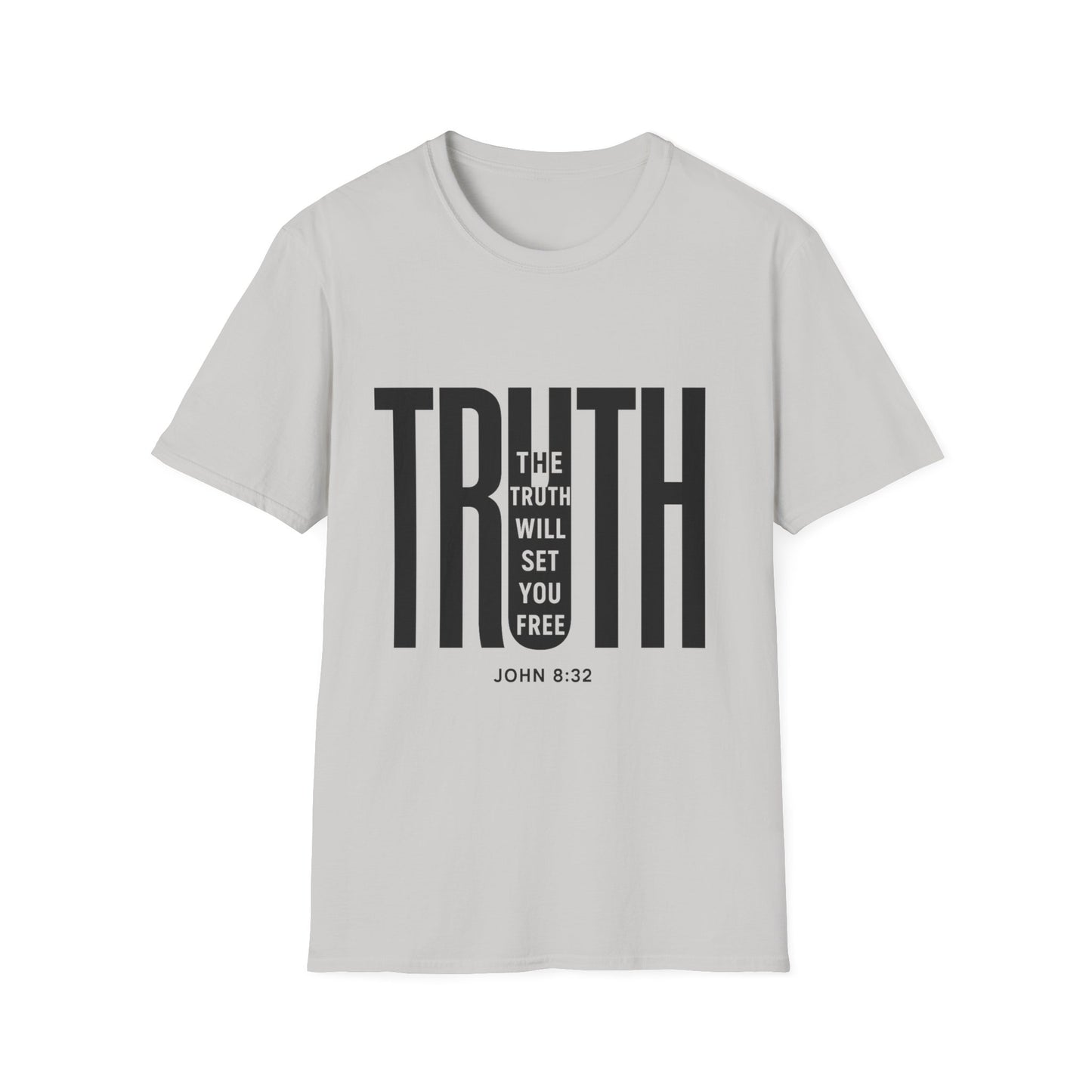 Truth Will Set You Free Christian T-Shirt – John 8:32 Bible Verse Tee