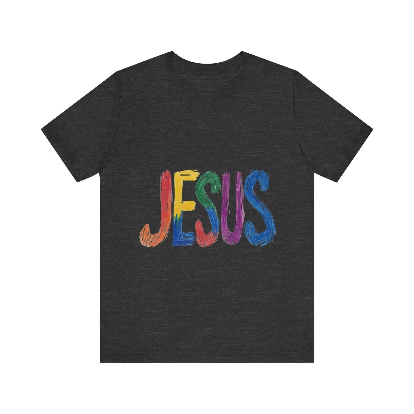 Bold Rainbow JESUS Unisex Tee
