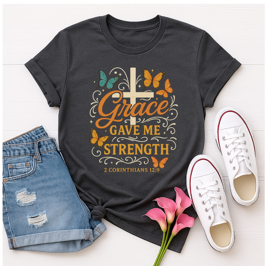 Grace Gave Me Strength Unisex Tee