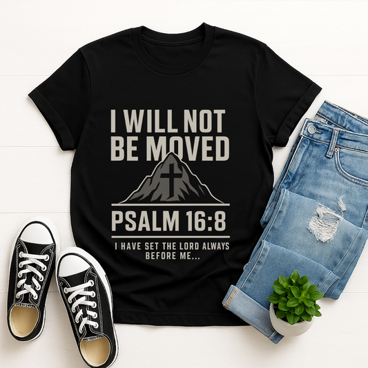 I will not be Move Unisex Tee