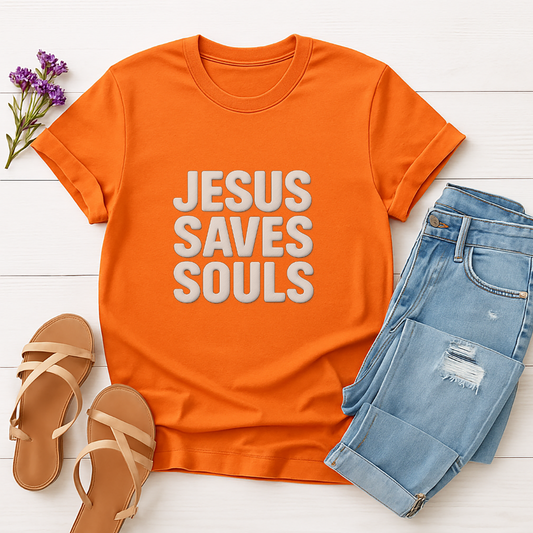 Jesus Save Souls Unisex Tee